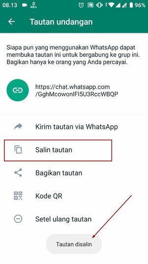Membuat Link Undangan Grup WhatsApp (Panduan lengkap) 5
