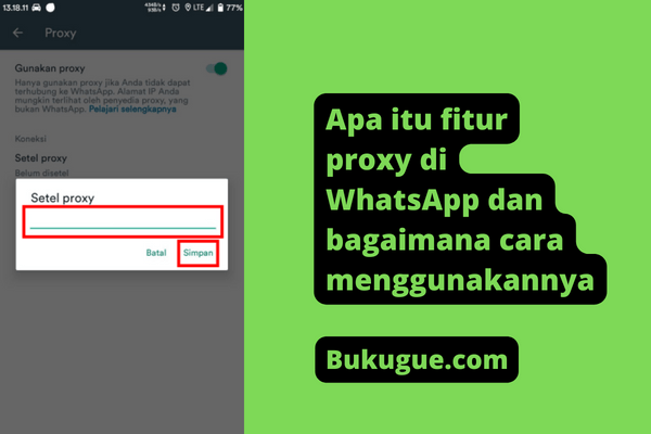 Apa itu proxy di WhatsApp dan bagaimana cara menggunakannya