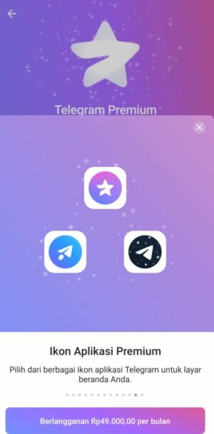 Apa itu Telegram premium dan kelebihannya dibandingkan versi biasa 12 Dapatkan ikon aplikasi Premium