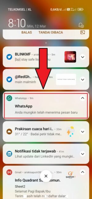 Menonaktifkan WhatsApp sementara tanpa mematikan data seluler (Simpel) 14