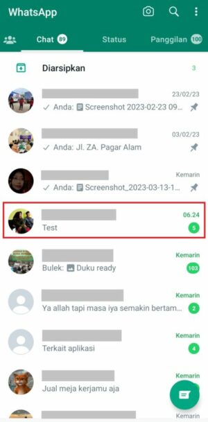 Menonaktifkan WhatsApp sementara tanpa mematikan data seluler (Simpel) 7