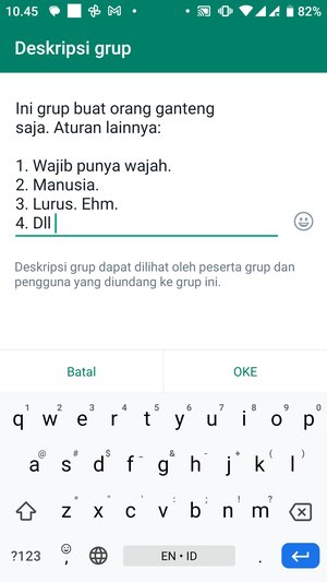 Cara mengganti deskripsi grup WhatsApp (update 2023) 8 Cara mengganti deskripsi grup WhatsApp (update 2023) 7