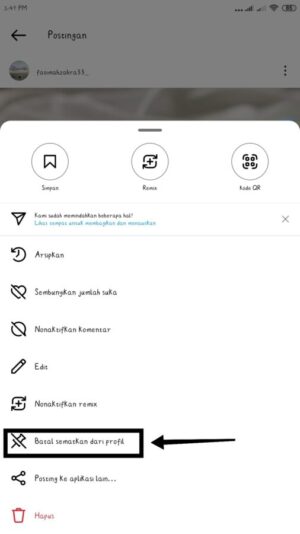 Cara Menyematkan Postingan (dan Reels) di Instagram Supaya Terus Terlihat 16 Cara Menyematkan Postingan (dan Reels) di Instagram Supaya Terus Terlihat 15