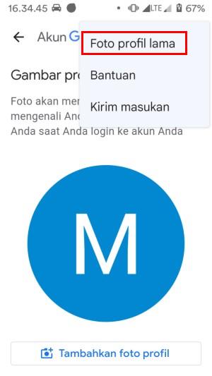 Cara Menghapus Foto Profil Gmail (Panduan Lengkap Pemula) 6 Pilih dan tap menu "Foto Profil Lama".