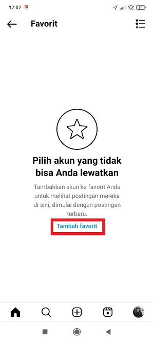 Cara Menggunakan Fitur Favorit di Instagram (Update 2023) 4 tap “Tambahkan Favorit”.