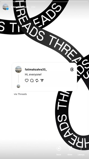 Cara Membagikan Utas Threads ke Instagram Story 10 Cara Membagikan Utas Threads ke Instagram Story 9