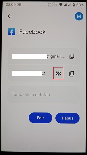 Cara Melihat Password Facebook Sendiri di HP dengan Mudah 6 Tap ikon mata untuk menampilkan sandi.