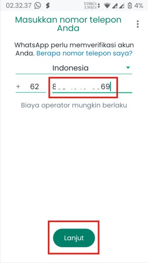 Fitur Transfer Chat WhatsApp Untuk Memindahkan Chat Ke HP Baru Dengan Mudah 8 Di hp baru, silakan kamu buka Whatsapp dan lakukan proses pendaftaran. Tap tombol setuju dan lanjutkan.