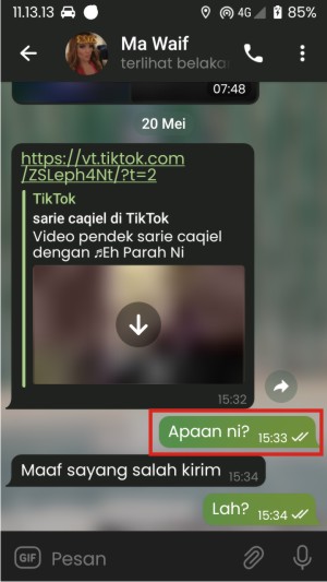 Cara Sematkan Pesan di Telegram (untuk Chat Personal, Grup, dan Channel) 1 Pilih pesan yang ingin di-pin, lalu tekan pesan itu sekali saja.