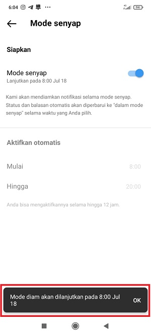 Apa itu Mode Diam (atau Mode Senyap) di Instagram dan Cara Menggunakannya 17 mode diam dinonaktifkan sementara