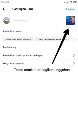 Cara Menjadwalkan Postingan di Instagram (Hingga 75 Hari Kedepan) 4 halaman untuk memposting foto