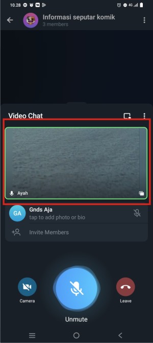 Cara Share Screen atau Berbagi Layar di Telegram (Panduan Pemula Lengkap) 18 Tampilan fitur berbagi layar (share screen) tampak bagus, dan jika jaringan internet yang kamu punya bagus, biasanya, jalannya tidak terputus-putus.