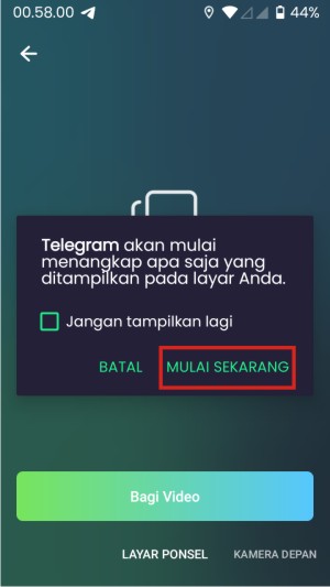 Cara Share Screen atau Berbagi Layar di Telegram (Panduan Pemula Lengkap) 8 Cara Share Screen atau Berbagi Layar di Telegram (Panduan Pemula Lengkap) 7