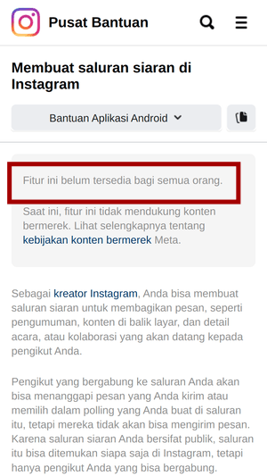 Cara Membuat Saluran Siaran (Broadcast Channel) di Instagram 8 Cara Membuat Saluran Siaran (Broadcast Channel) di Instagram 7