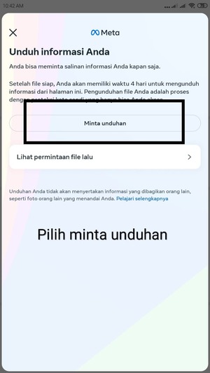 Cara Download Data Kita di Instagram Melalui fitur 'Unduh Informasi Anda' 5 fitu 'unduh informasi anda' di instagram