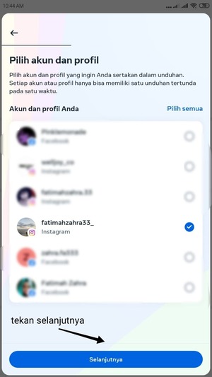 Cara Download Data Kita di Instagram Melalui fitur 'Unduh Informasi Anda' 6 pemilian akun dan profil