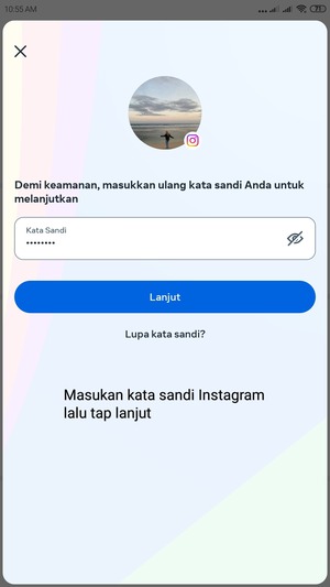 Cara Download Data Kita di Instagram Melalui fitur 'Unduh Informasi Anda' 12 memasukan kata sandi instagram