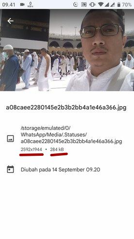 Cara agar Status WA tidak pecah dan buram (6x lebih baik) 16 Cara agar Status WA tidak pecah dan buram (6x lebih baik) 15