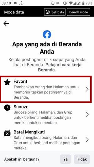 Cara Favoritkan akun Facebook teman supaya lebih sering muncul diberanda 8 Cara Favoritkan akun Facebook teman supaya lebih sering muncul diberanda 7