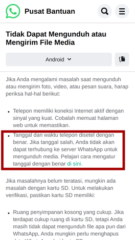 Inilah Kenapa Tidak Bisa Kirim Gambar di WhatsApp (dan SOLUSINYA) 4 Inilah Kenapa Tidak Bisa Kirim Gambar di WhatsApp (dan SOLUSINYA) 3