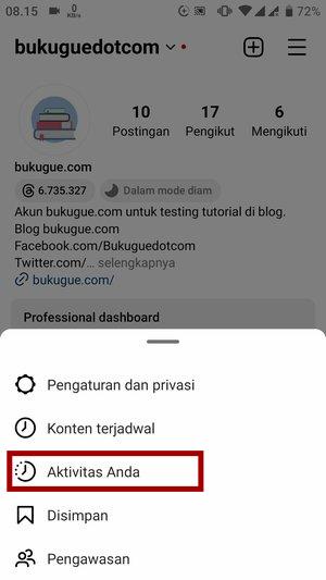 Cara Mengarsipkan Story Instagram (agar tidak hilang setelah 24 Jam) 12 Cara Mengarsipkan Story Instagram (agar tidak hilang setelah 24 Jam) 11