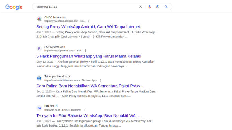 Apa itu Proxy WhatsApp? Ini Fungsi dan Cara Menyetelnya 8 Apa itu Proxy WhatsApp? Ini Fungsi dan Cara Menyetelnya 7